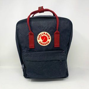 EUC Fjallraven Unisex's Sports Backpack, Black/OxBlood Red